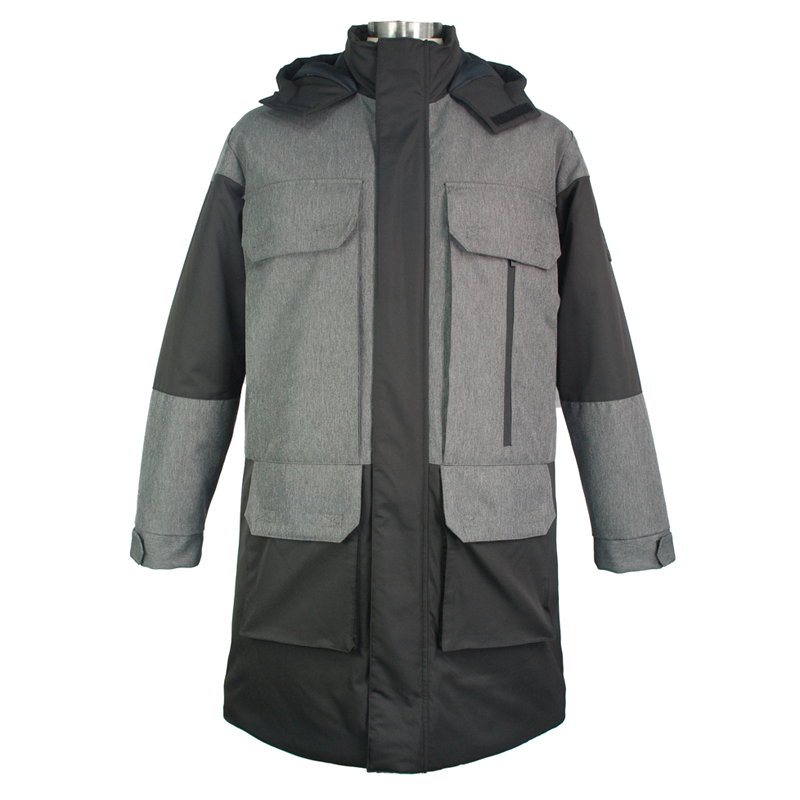 Outdoor autumn daily windproof customized padding coats warmest winter jacket mens